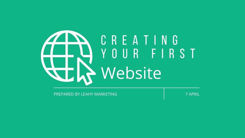 Best Practices for Creating Your First Website