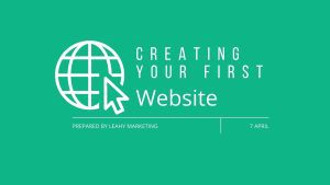 Best Practices for Creating Your First Website